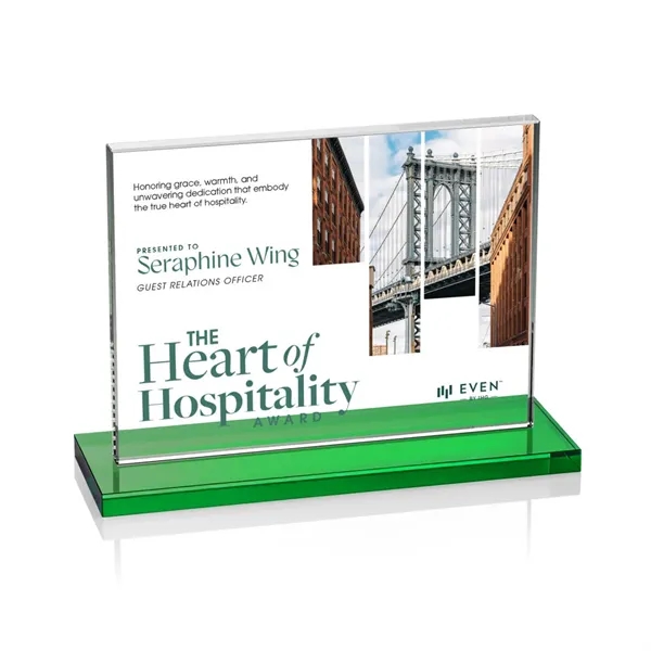 The Emperor VividPrint™ Award is a simple yet elegant 0.5" thick... from ASI 84592 St Regis Group / St Regis