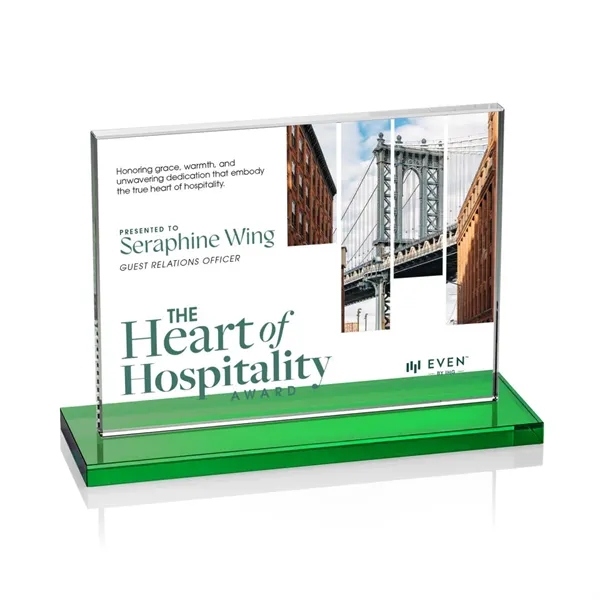 The Emperor VividPrint™ Award is a simple yet elegant 0.5" thick... from ASI 84592 St Regis Group / St Regis