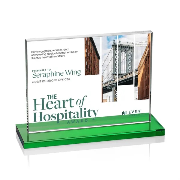 The Emperor VividPrint™ Award is a simple yet elegant 0.5" thick... from ASI 84592 St Regis Group / St Regis