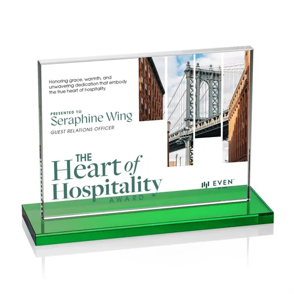 The Emperor VividPrint™ Award is a simple yet elegant 0.5" thick... from ASI 84592 St Regis Group / St Regis