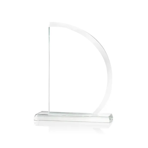 The 0.75 inch thick Truscott Starfire Crystal VividPrint™  award features... from ASI 84592 St Regis Group / St Regis