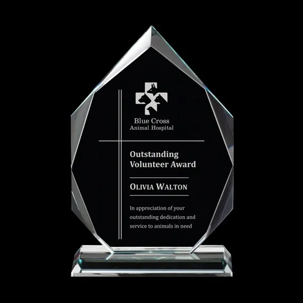 The beauty of the Starfire Crystal Weston VividPrint™ Award is the... from ASI 84592 St Regis Group / St Regis