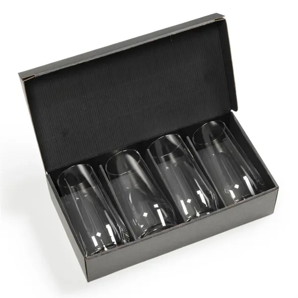 The Sturgis Hiball/Cooler Glass features a sleek, modern silhouette with gently... from ASI 84592 St Regis Group