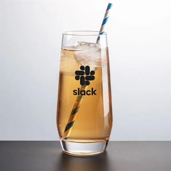 The Sturgis Hiball/Cooler Glass features a sleek, modern silhouette with gently... from ASI 84592 St Regis Group