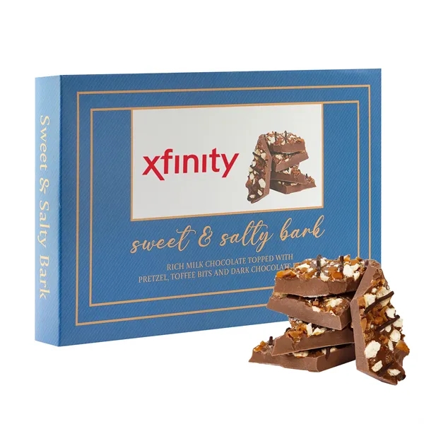 Box of sweet and salty chocolate bark... from ASI 71685 Midnite Snax®