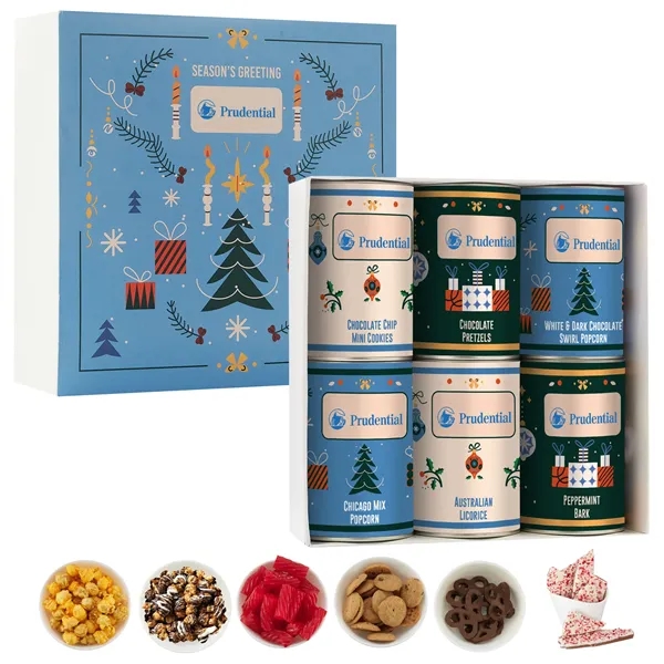 Pack of 6 tubes filled with a variety of gourmet snacks... from ASI 71685 Midnite Snax®