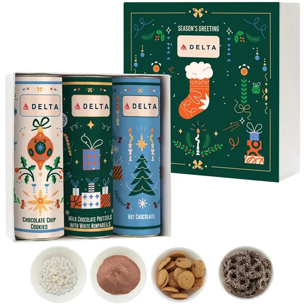 Pack of 3 tubes filled with a variety of gourmet snacks... from ASI 71685 Midnite Snax®