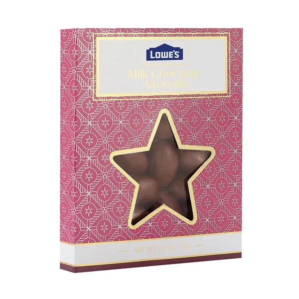 Box full of milk chocolate almonds... from ASI 71685 Midnite Snax®