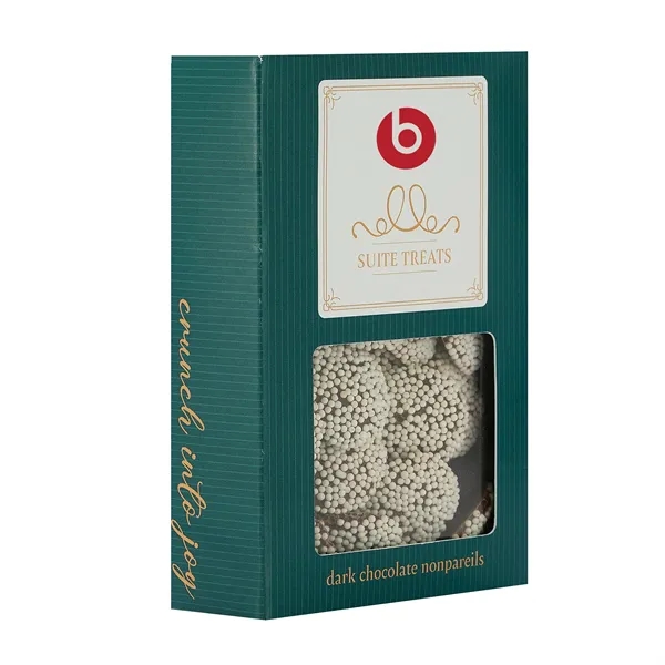 Window box full of dark chocolate nonpareils... from ASI 71685 Midnite Snax®