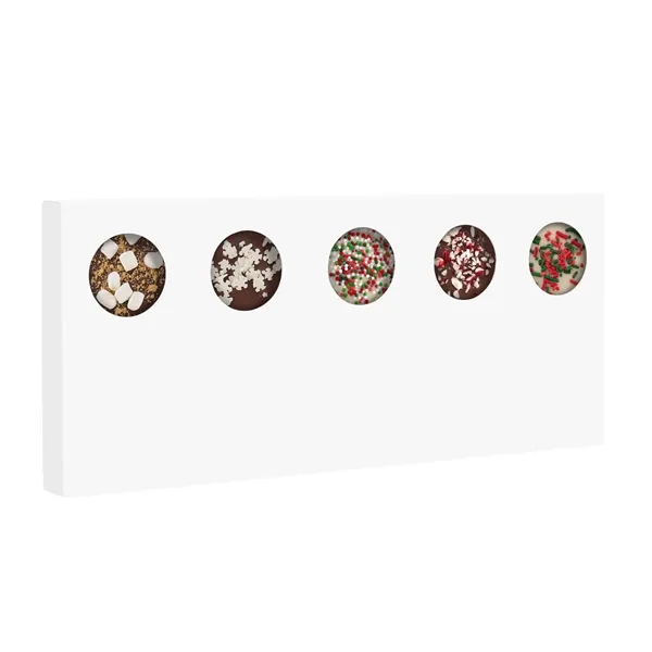 Gift box with 5 individually wrapped Oreo pops... from ASI 71685 Midnite Snax®