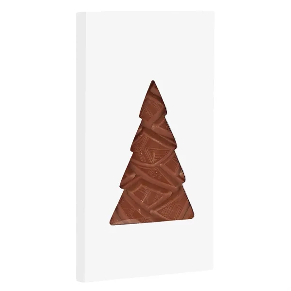 Tree-shaped Belgian milk chocolate bar... from ASI 71685 Midnite Snax®