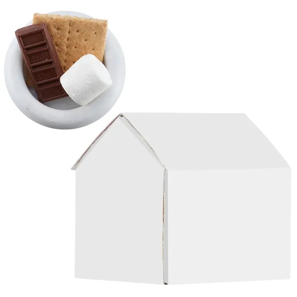 Gingerbread-shaped box filled with a marshmallow, a chocolate bar, and 2... from ASI 71685 Midnite Snax®