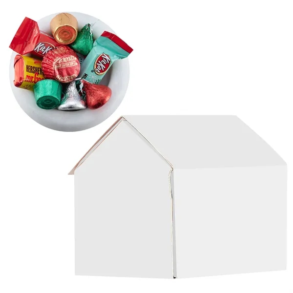 Gingerbread-shaped box filled with a mix of Hershey's holiday favorites... from ASI 71685 Midnite Snax®