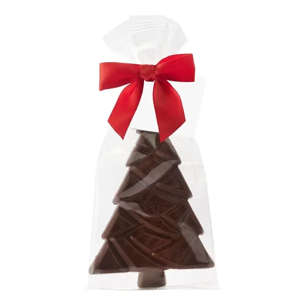 Tree-shaped Belgian dark chocolate bar... from ASI 71685 Midnite Snax®