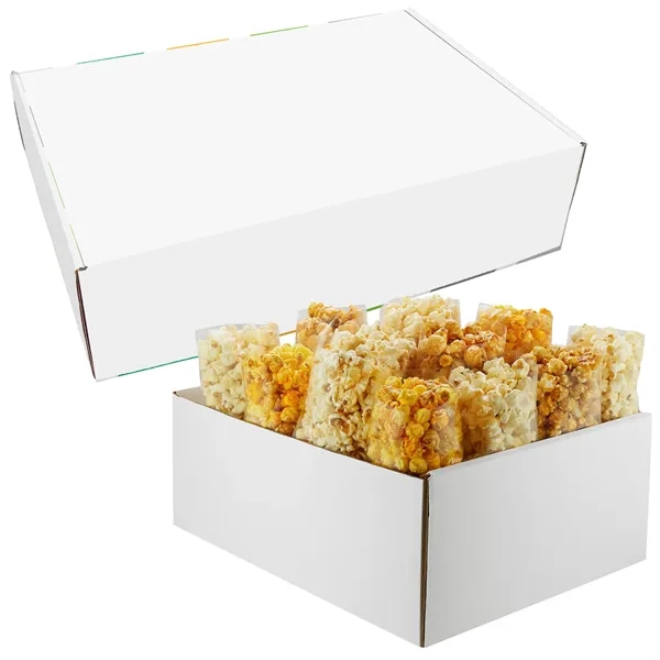 Gift box with 12 bags of popcorn... from ASI 71685 Midnite Snax®