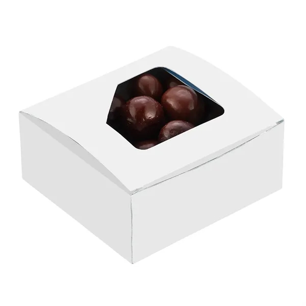 Box full of milk & dark chocolate pretzel balls... from ASI 71685 Midnite Snax®