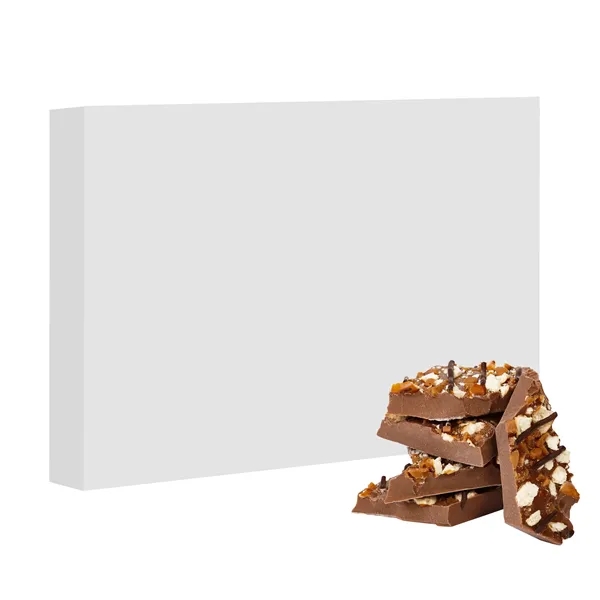 Box of sweet and salty chocolate bark... from ASI 71685 Midnite Snax®