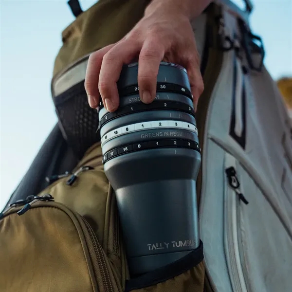 Golf Tally Tumbler keeps drinks cold and scores easy to track.... from ASI 38120 Ball Pro / Diversified Quality Kitchenware