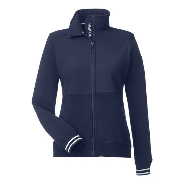 Nautica Women's Navigator Fleece Full-Zip Jacket... from ASI 84358 S&S Activewear