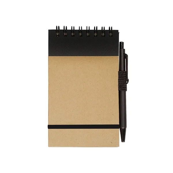 Pocket sized jotter made with a recycled cardboard cover, 60 ruled... from ASI 79530 Prime Line