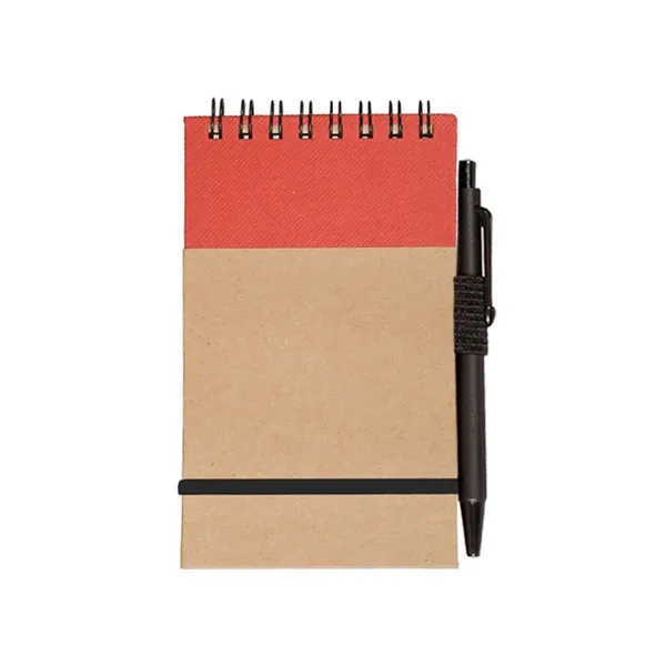 Pocket sized jotter made with a recycled cardboard cover, 60 ruled... from ASI 79530 Prime Line