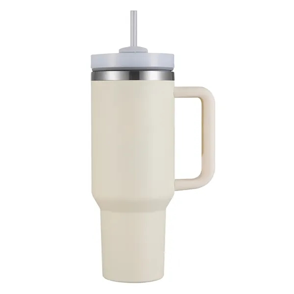 40 Oz Double Walled Vacuum Sealed Tumbler Mug with Powdered Finish.... from ASI 68190 Lungsal / Lungsal