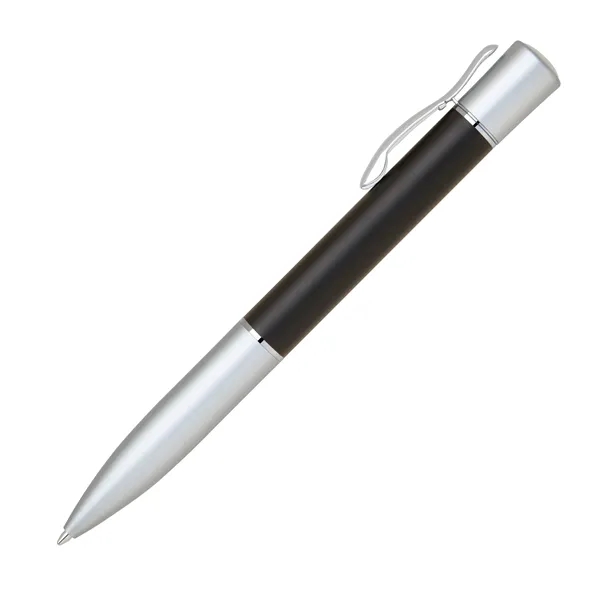 Brass twist-action ballpoint pen with a metallic color barrel and convenient... from ASI 68190 Lungsal / Lungsal