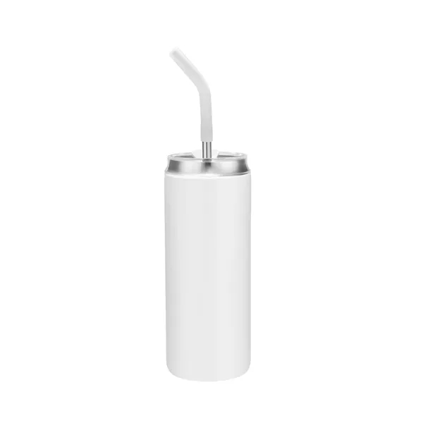 20 oz vacuum sealed travel mugs with color matching reusable straw.... from ASI 68190 Lungsal / Lungsal