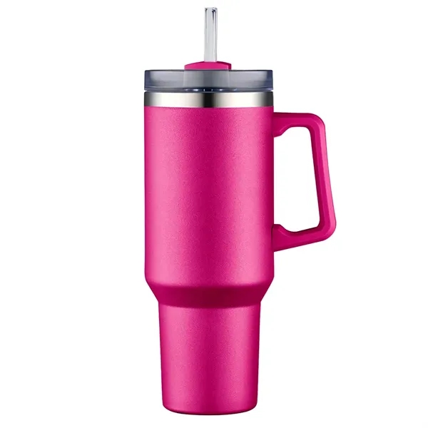 40 Oz Double Walled Vacuum Sealed Tumbler Mug with Powdered Finish.... from ASI 68190 Lungsal / Lungsal