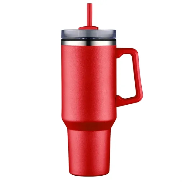 40 Oz. Vacuum Sealed Tumbler Mug with Powdered Finish.... from ASI 68190 Lungsal / Lungsal