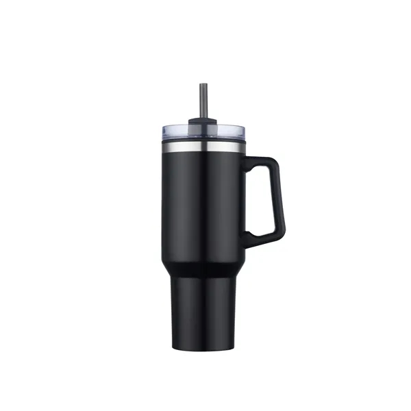 40 Oz. Vacuum Sealed Tumbler Mug with Powdered Finish.... from ASI 68190 Lungsal / Lungsal