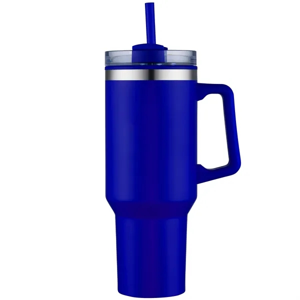 40 Oz. Vacuum Sealed Tumbler Mug with Powdered Finish.... from ASI 68190 Lungsal / Lungsal