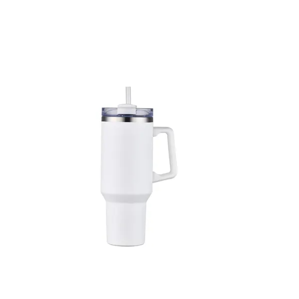 40 Oz. Vacuum Sealed Tumbler Mug with Powdered Finish.... from ASI 68190 Lungsal / Lungsal