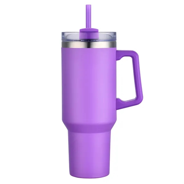 40 Oz Double Walled Vacuum Sealed Tumbler Mug with Powdered Finish.... from ASI 68190 Lungsal / Lungsal