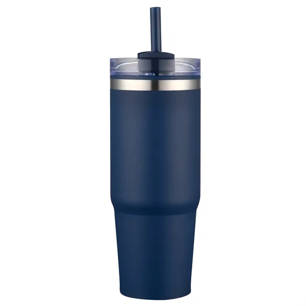 30 oz. vacuum sealed tumbler mug with powdered finish and color... from ASI 68190 Lungsal / Lungsal