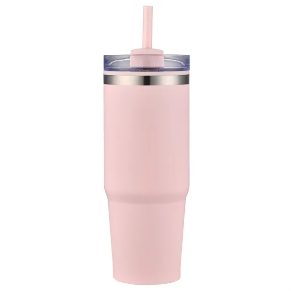 30 oz. vacuum sealed tumbler mug with powdered finish and color... from ASI 68190 Lungsal / Lungsal