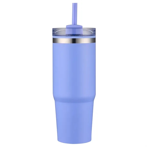 30 oz. vacuum sealed tumbler mug with powdered finish and color... from ASI 68190 Lungsal / Lungsal