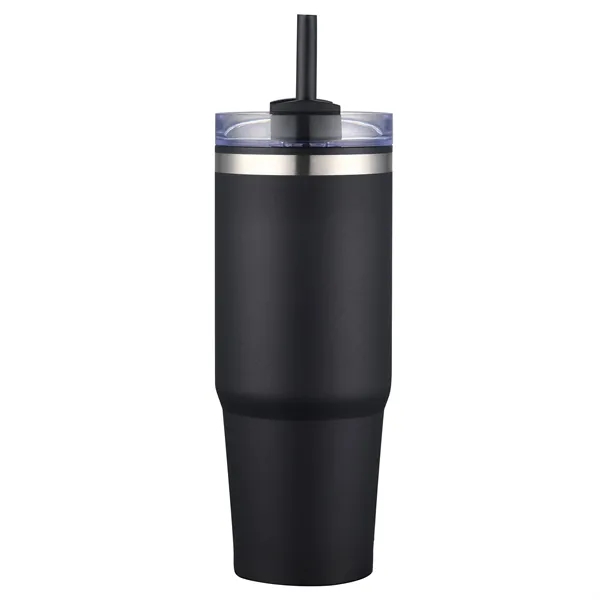 30 oz. vacuum sealed tumbler mug with powdered finish and color... from ASI 68190 Lungsal / Lungsal