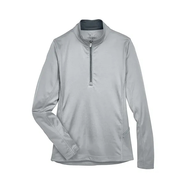 Ultra Club Women's Cool & Dry Sport Quarter-Zip Pullover... from ASI 84358 S&S Activewear