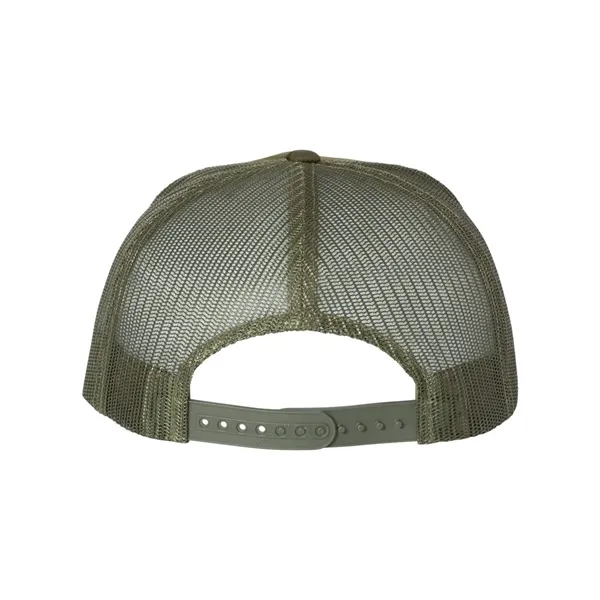 Classic trucker cap with flat bill. Blank.... from ASI 84358 S&S Activewear