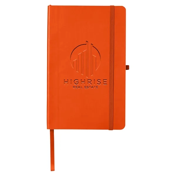 Journal with a soft cover, rounded corners, 96-lined sheets, elastic closure,... from ASI 79530 Prime Line