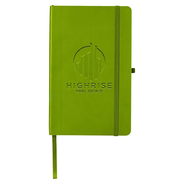 Journal with a soft cover, rounded corners, 96-lined sheets, elastic closure,... from ASI 79530 Prime Line
