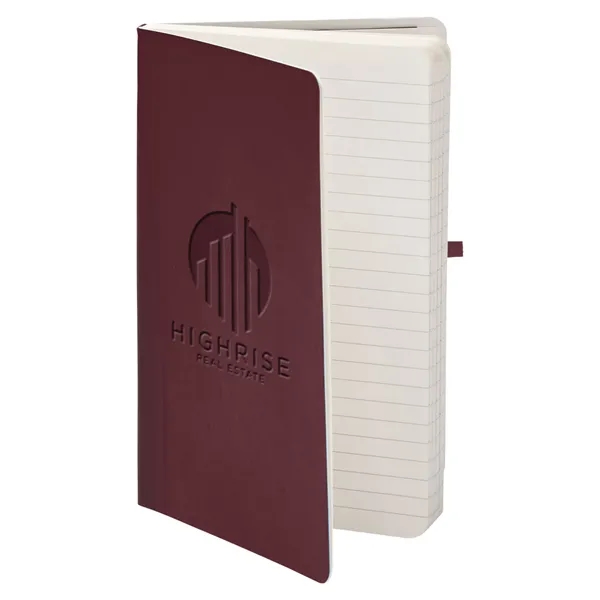 Journal with a soft cover, rounded corners, 96-lined sheets, elastic closure,... from ASI 79530 Prime Line
