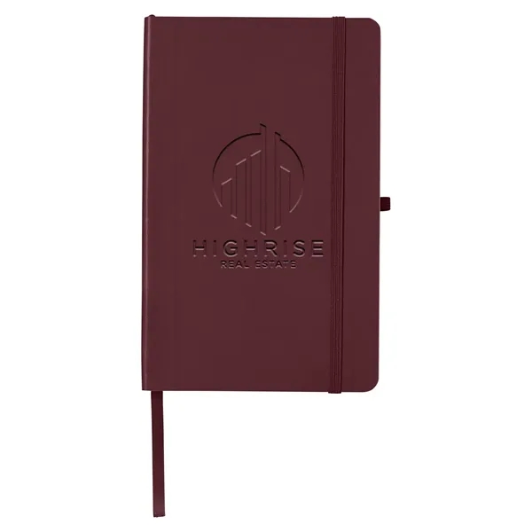 Journal with a soft cover, rounded corners, 96-lined sheets, elastic closure,... from ASI 79530 Prime Line