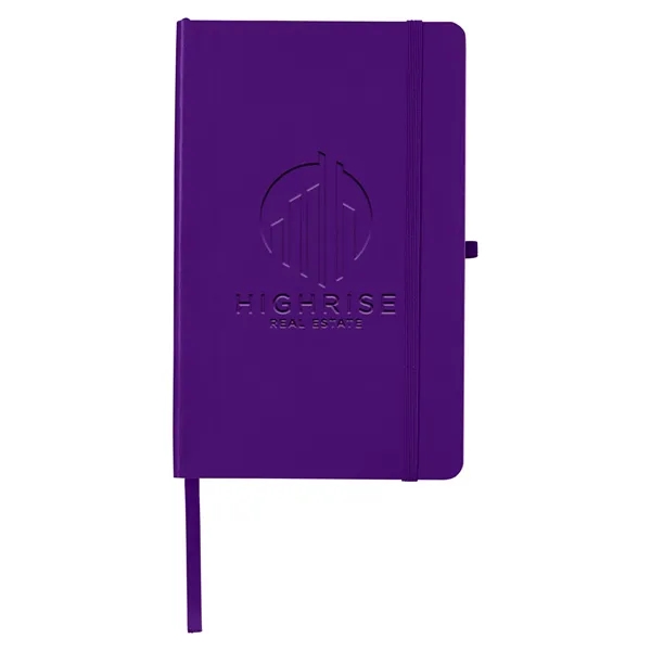 Journal with a soft cover, rounded corners, 96-lined sheets, elastic closure,... from ASI 79530 Prime Line