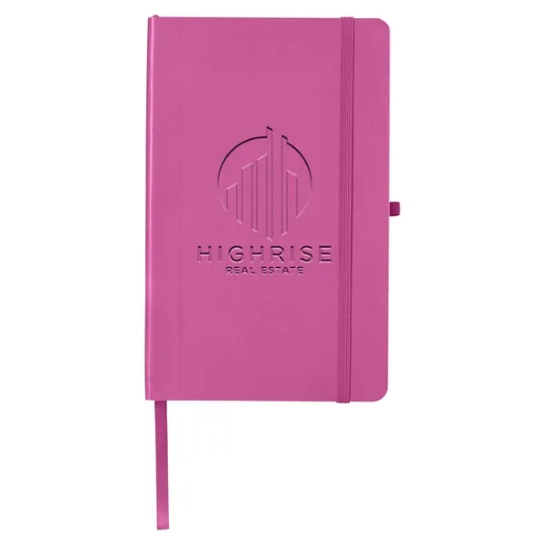 Journal with a soft cover, rounded corners, 96-lined sheets, elastic closure,... from ASI 79530 Prime Line