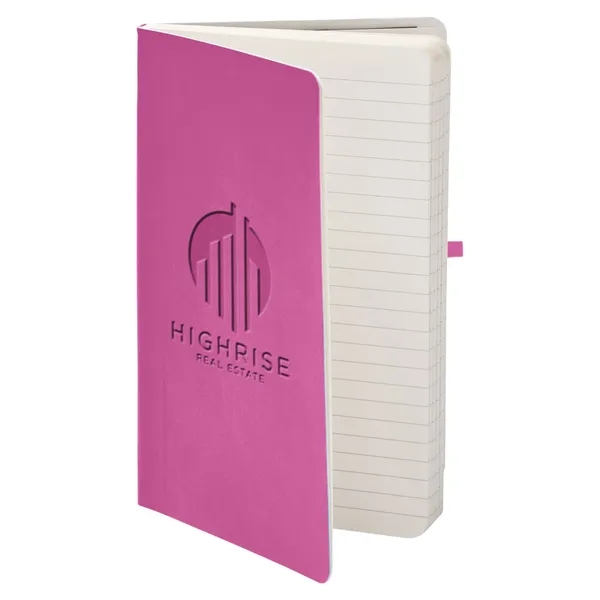 Journal with a soft cover, rounded corners, 96-lined sheets, elastic closure,... from ASI 79530 Prime Line