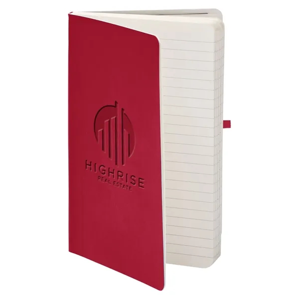 Journal with a soft cover, rounded corners, 96-lined sheets, elastic closure,... from ASI 79530 Prime Line