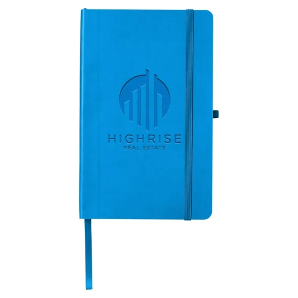 Journal with a soft cover, rounded corners, 96-lined sheets, elastic closure,... from ASI 79530 Prime Line