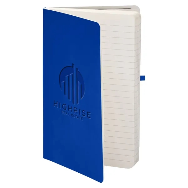 Journal with a soft cover, rounded corners, 96-lined sheets, elastic closure,... from ASI 79530 Prime Line